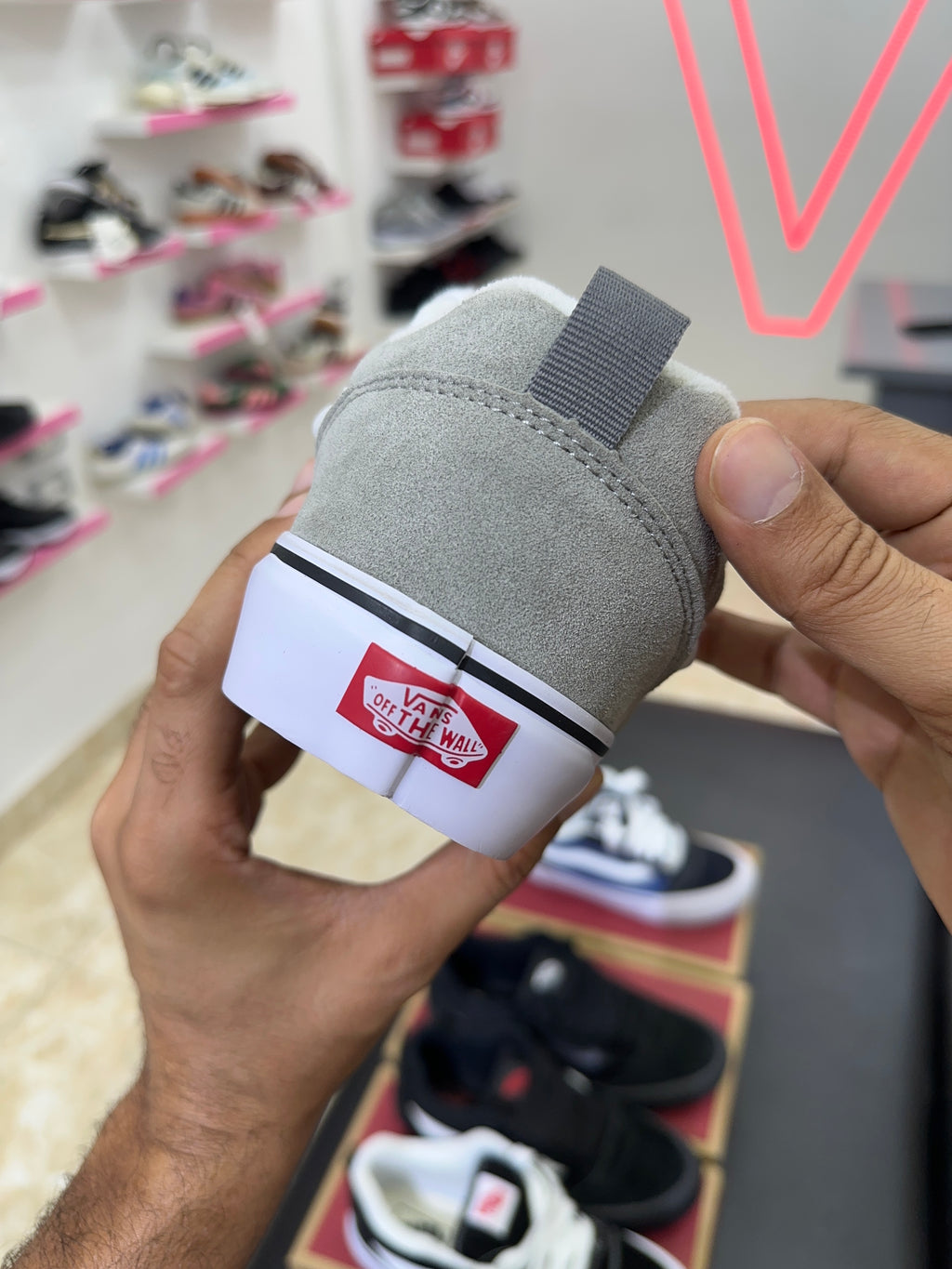 Vans Knu school "Grey "
