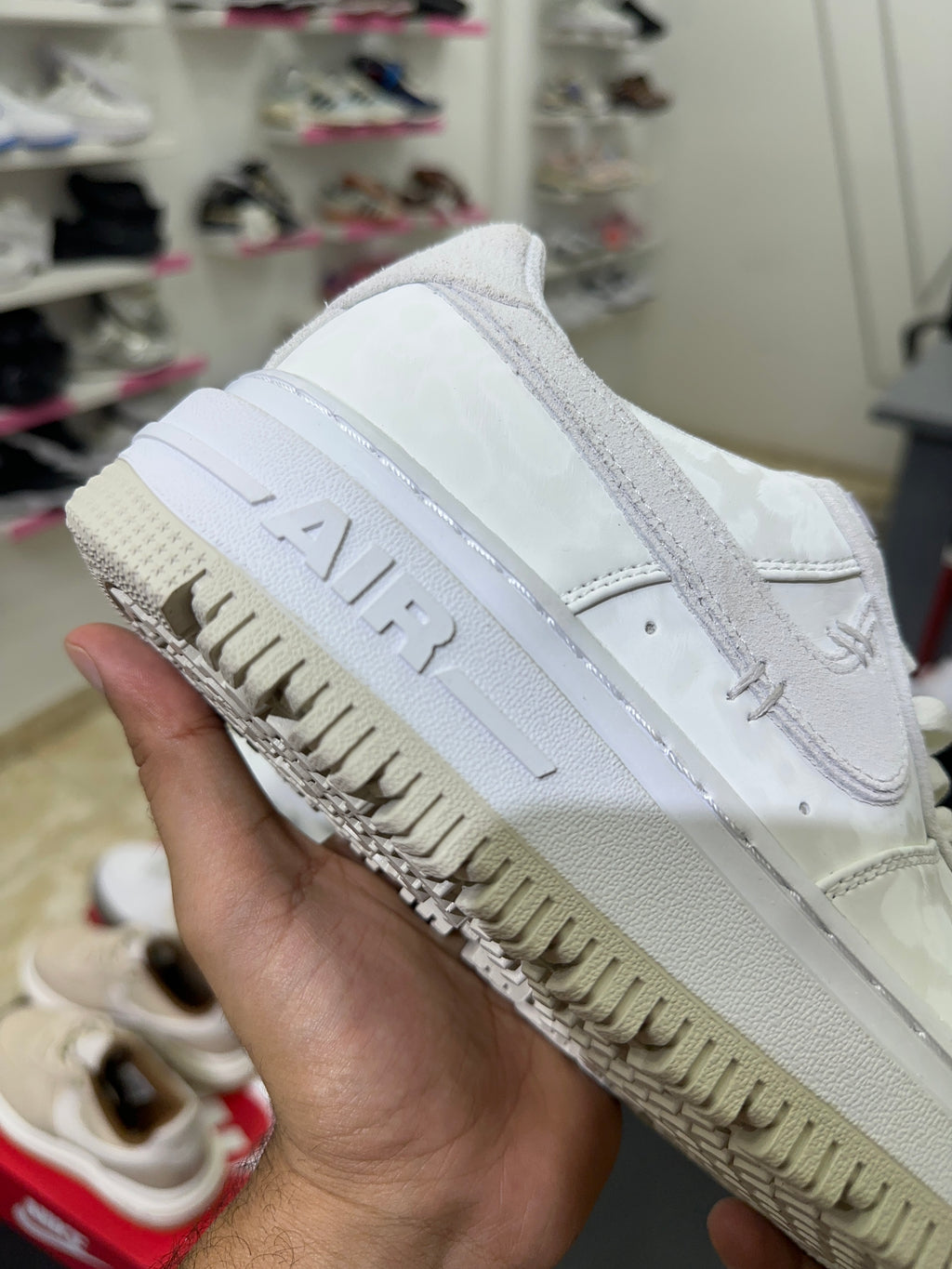 Nike Air Force 1 Low Luxe "Summit White/Light Bone"