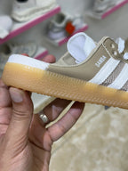 Adidas Samba Mule Beige Off White Gum