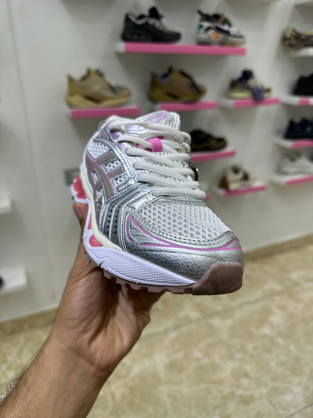 Asics Gel-Kayano "Pink Silver"