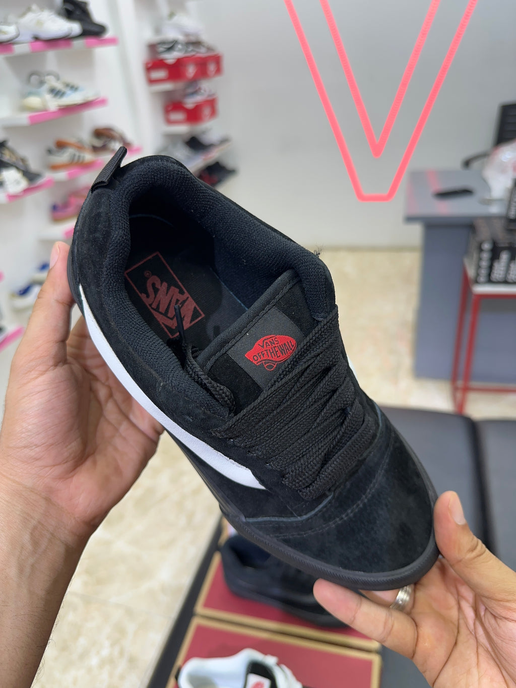 Vans Knu school "Black White"