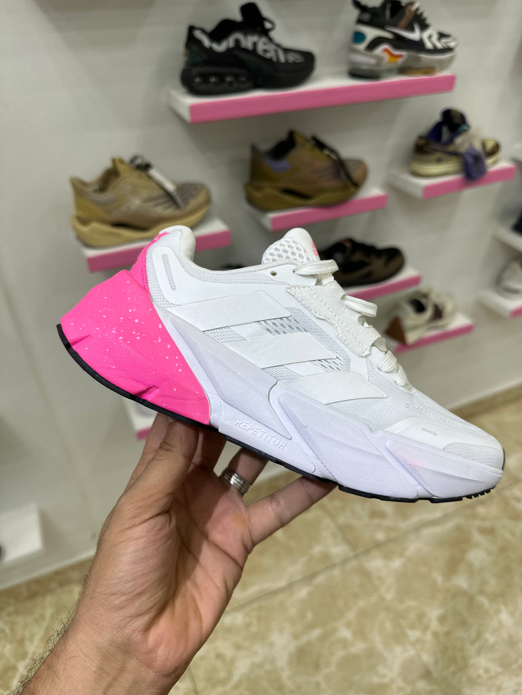 Adidas Adistar "White Pink"