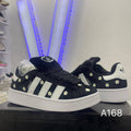 Adidas Campus 00s "Black with flowers"