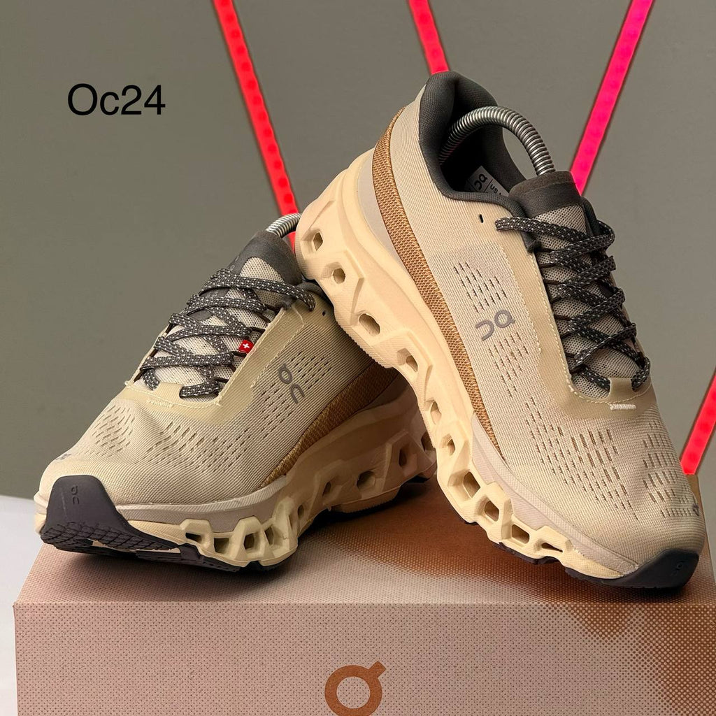 On CloudMonster 2 “Beige Grey”