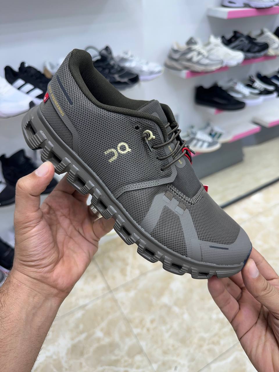 On Running Cloud 6 Year of the Horse deep brown gold Accents