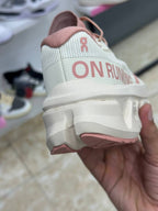On Running On Cloudmonster 3 Hyper Ivory / Peony pink