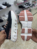 On Running On Cloudmonster 3 Hyper black ivory white moave pink assents