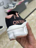 On Running On Cloudmonster 3 Hyper black ivory white moave pink assents