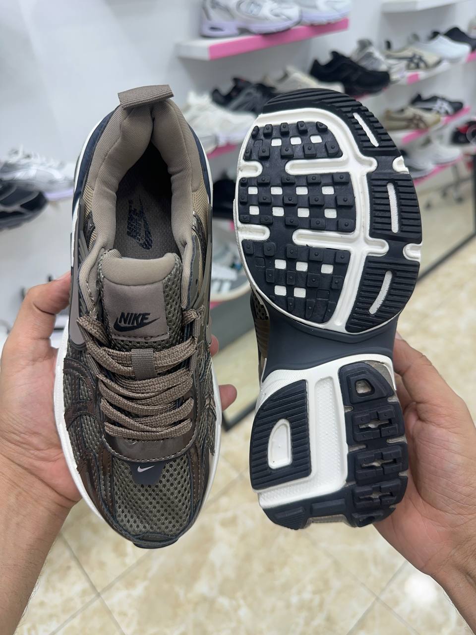 Nike V2K Run Velvet Brown White Black