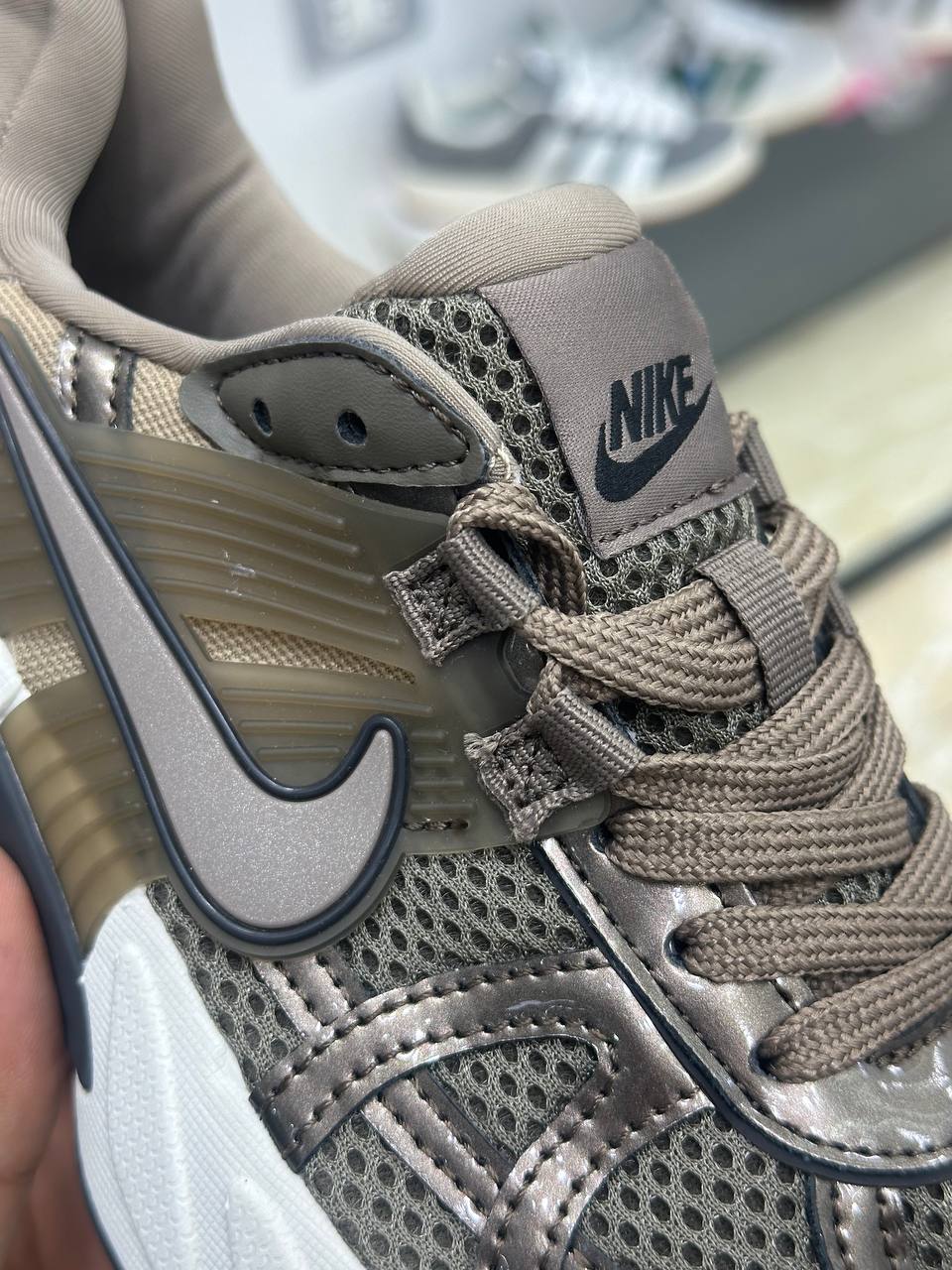 Nike V2K Run Velvet Brown White Black