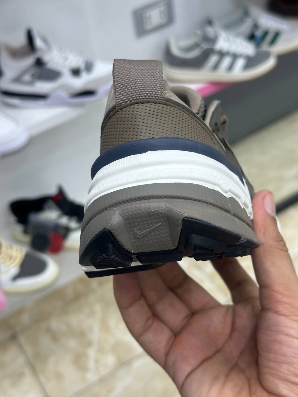 Nike V2K Run Velvet Brown White Black
