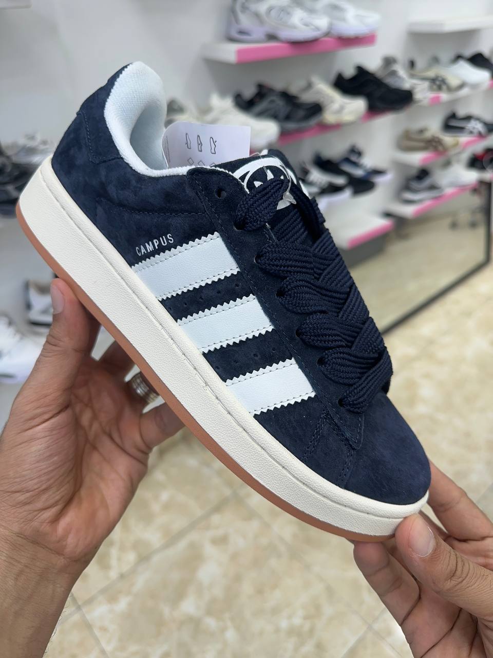 adidas Campus 00s Collegiate Navy white Gum sole