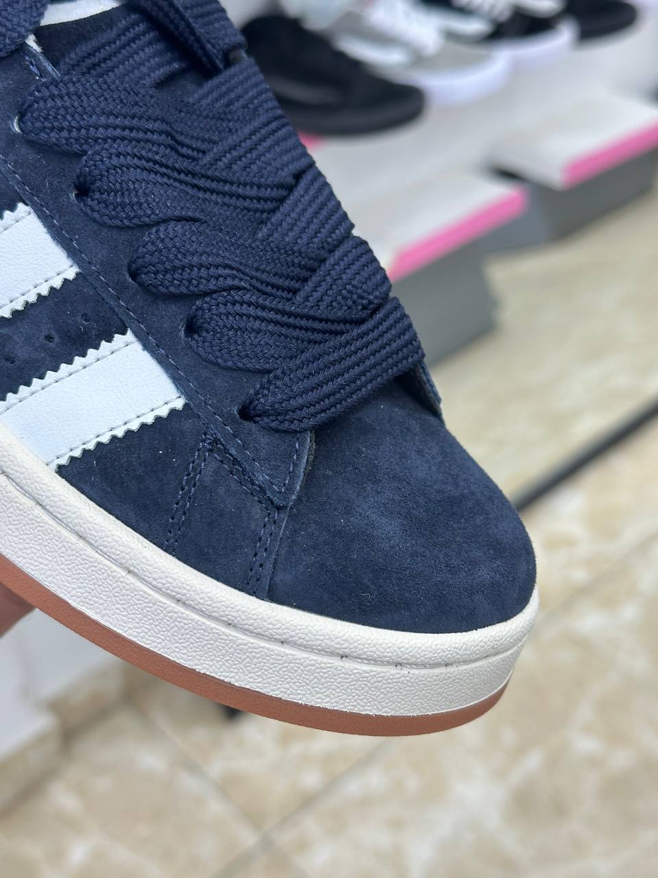 adidas Campus 00s Collegiate Navy white Gum sole