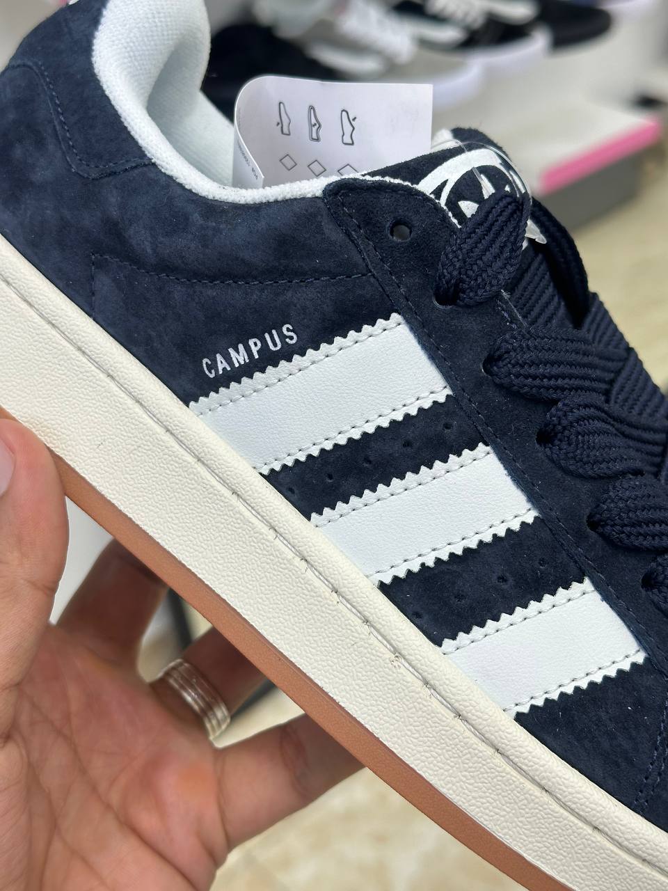 adidas Campus 00s Collegiate Navy white Gum sole