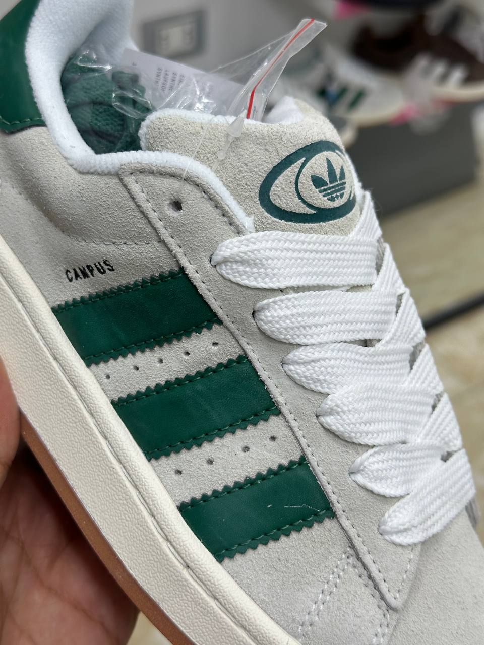 Adidas Campus 00s "Biege & green"
