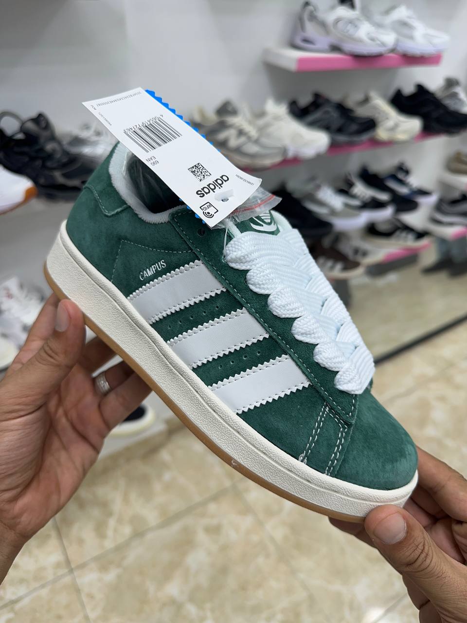 Adidas Campus 00s "Green & White"