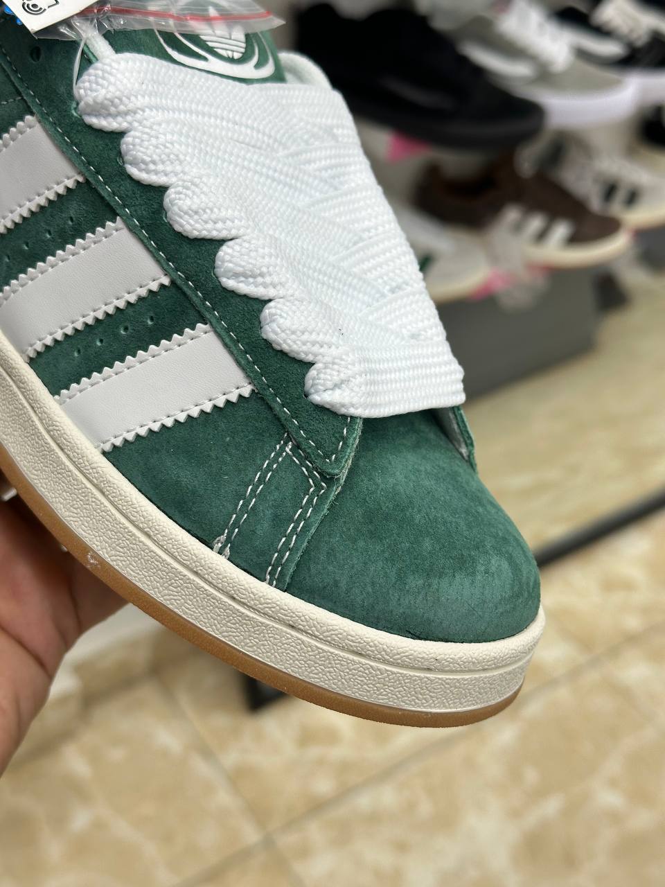 Adidas Campus 00s "Green & White"