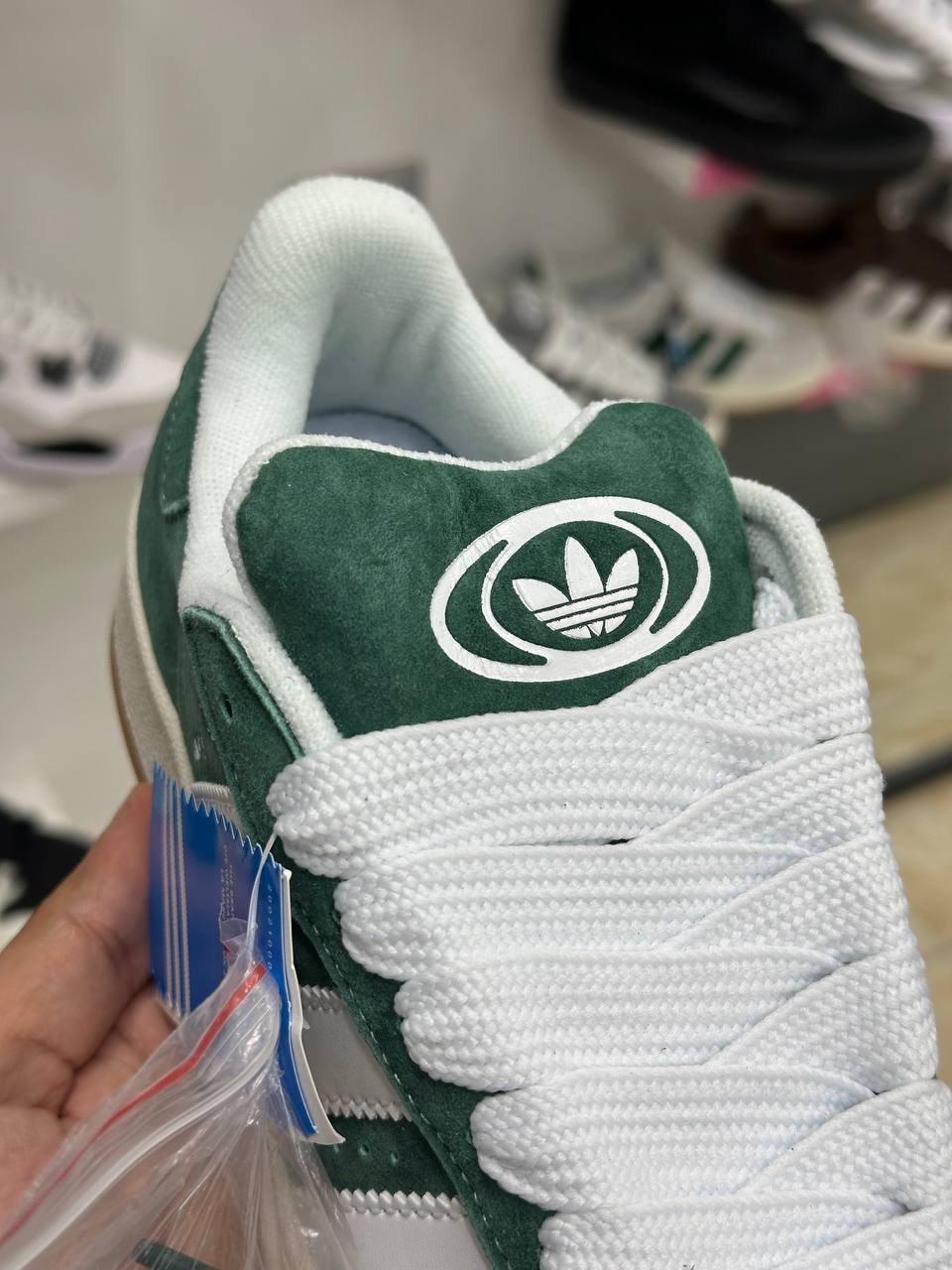 Adidas Campus 00s "Green & White"