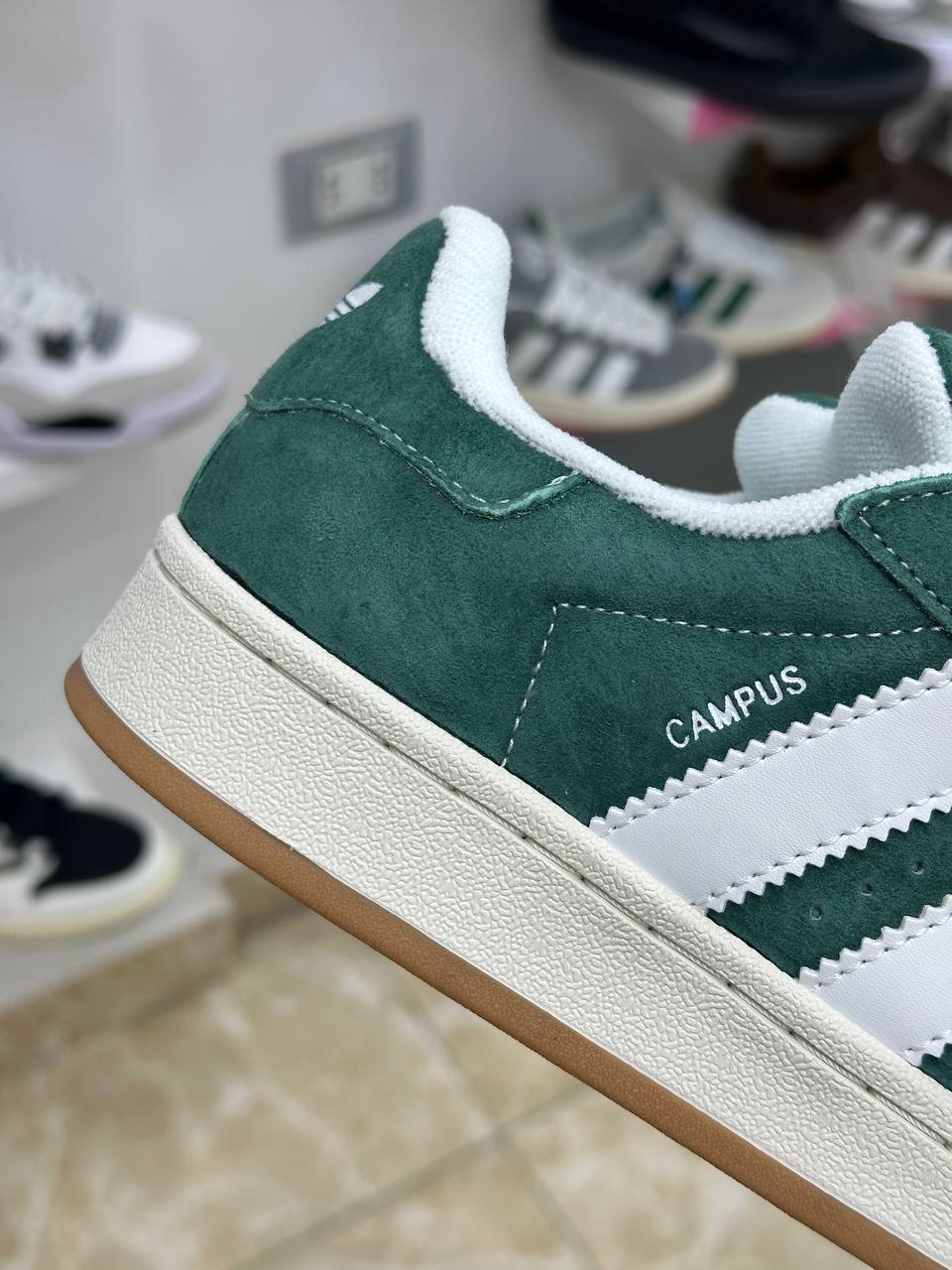 Adidas Campus 00s "Green & White"a113