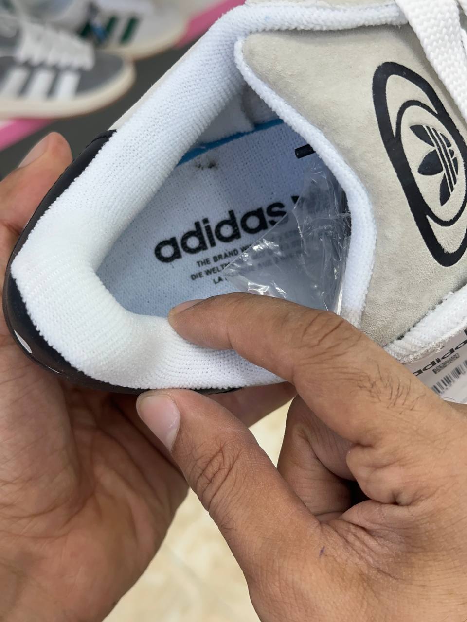 Adidas Campus 00s Crystal White Core Black