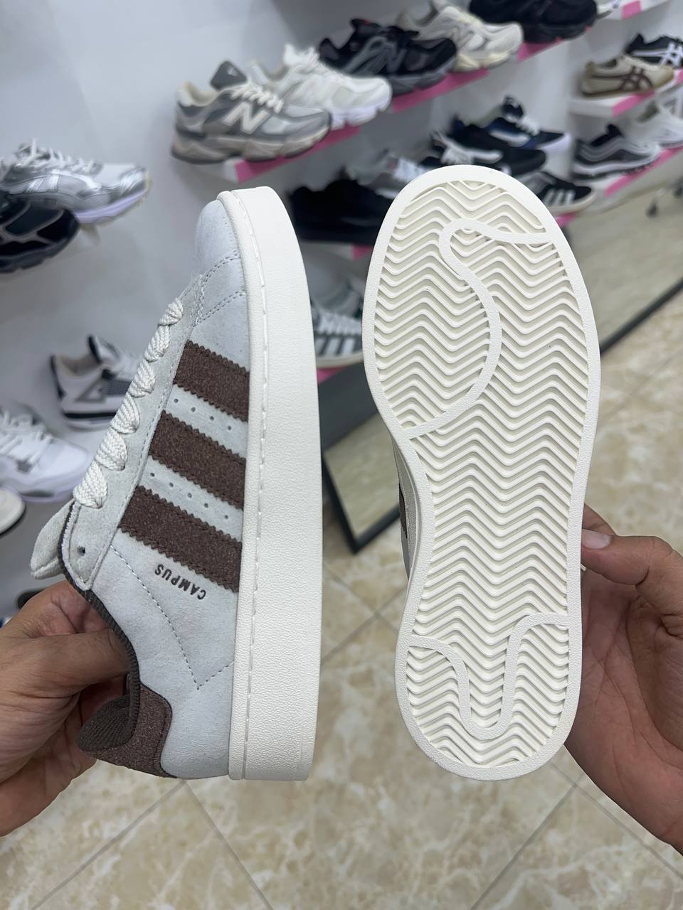 Adidas Campus 00s White Brown