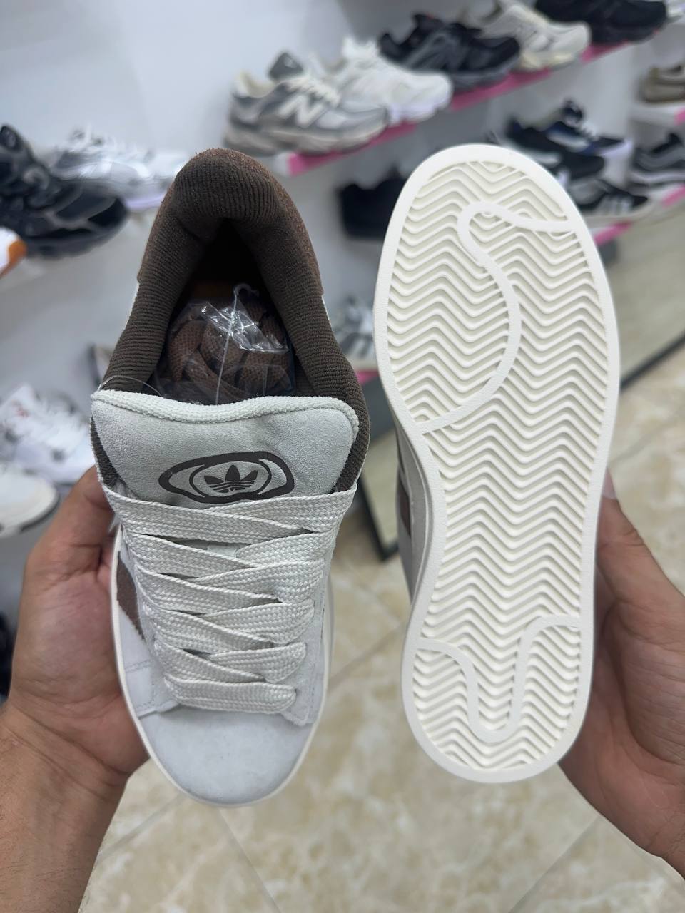 Adidas Campus 00s White Brown