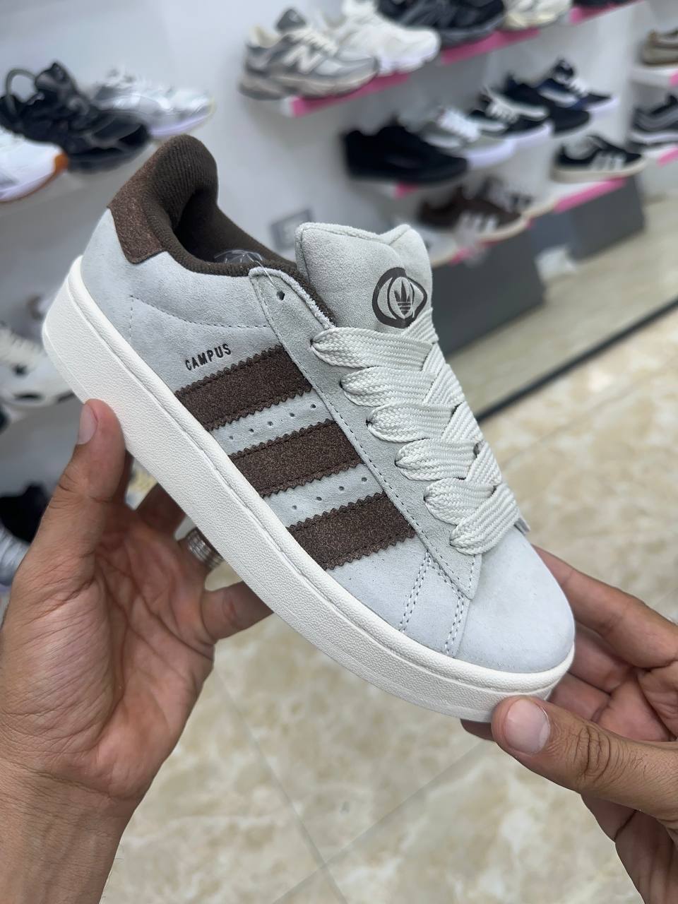 Adidas Campus 00s White Brown
