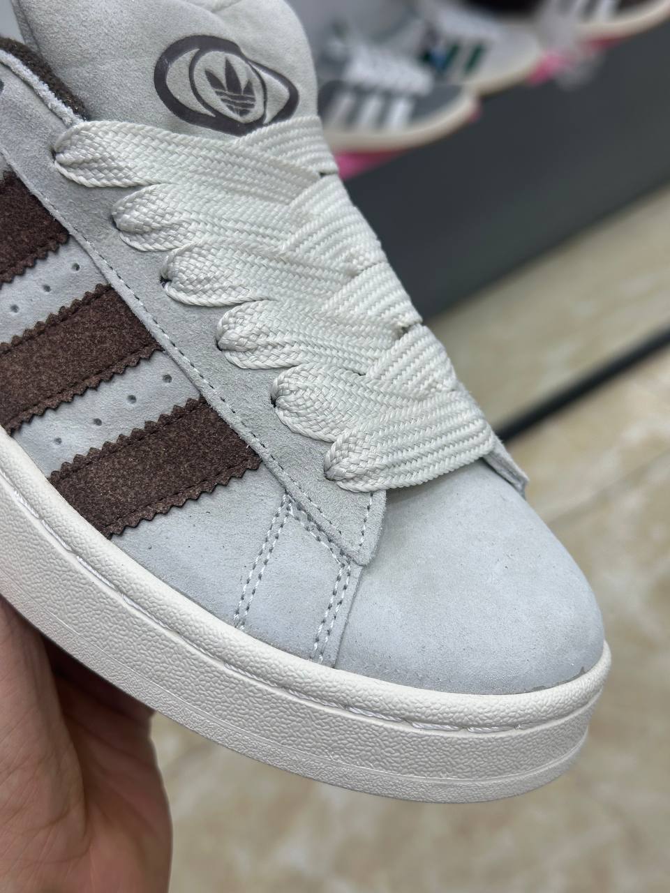 Adidas Campus 00s White Brown