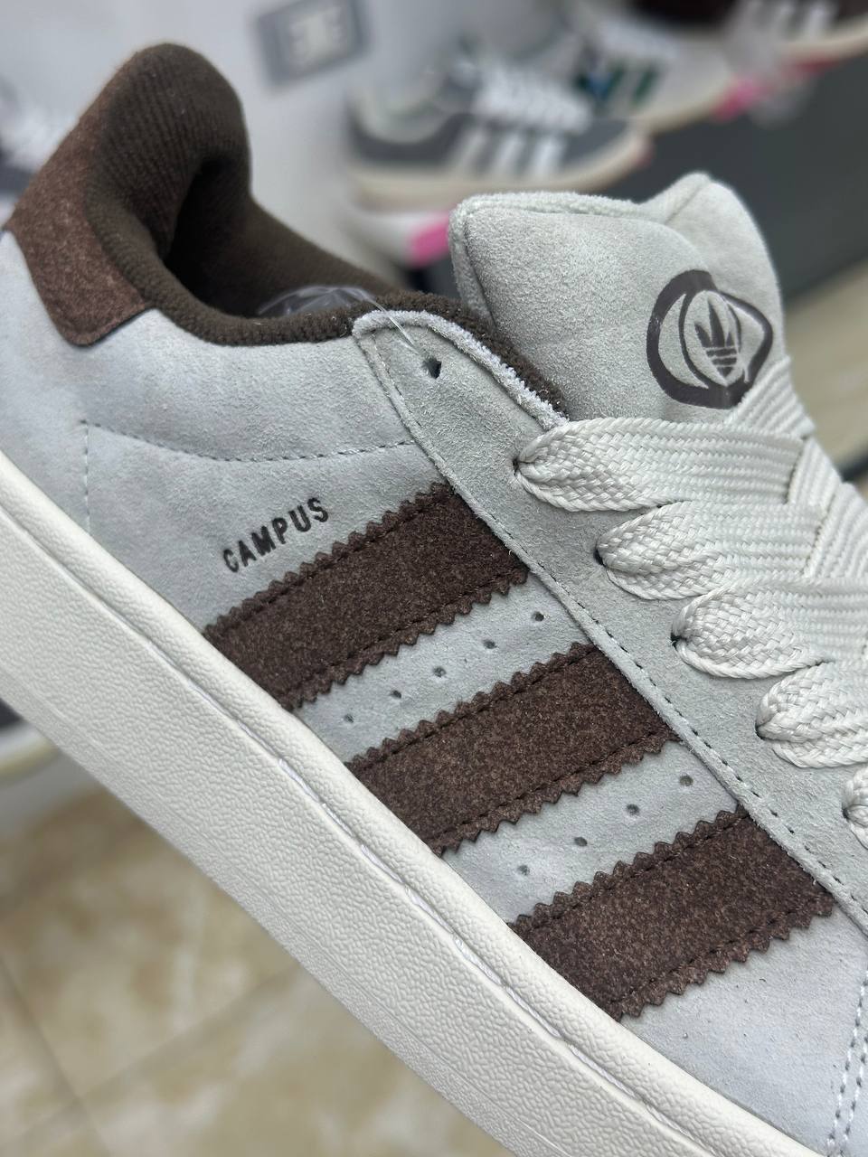 Adidas Campus 00s White Brown