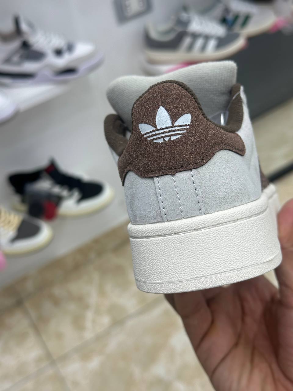 Adidas Campus 00s White Brown