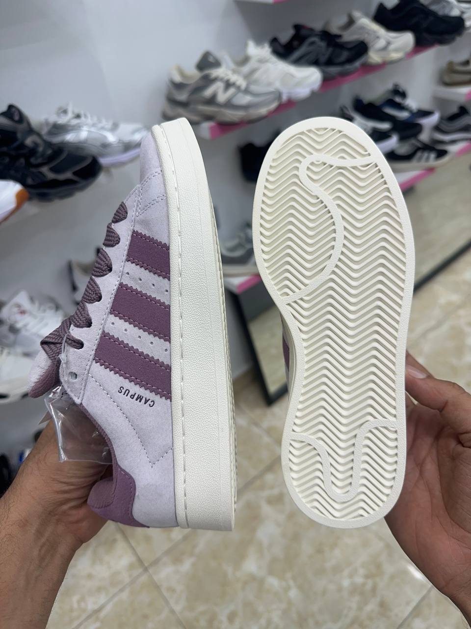 adidas Campus 00s  Wonder Quartz / Cream White / Wonder Mauve pinkish-brown