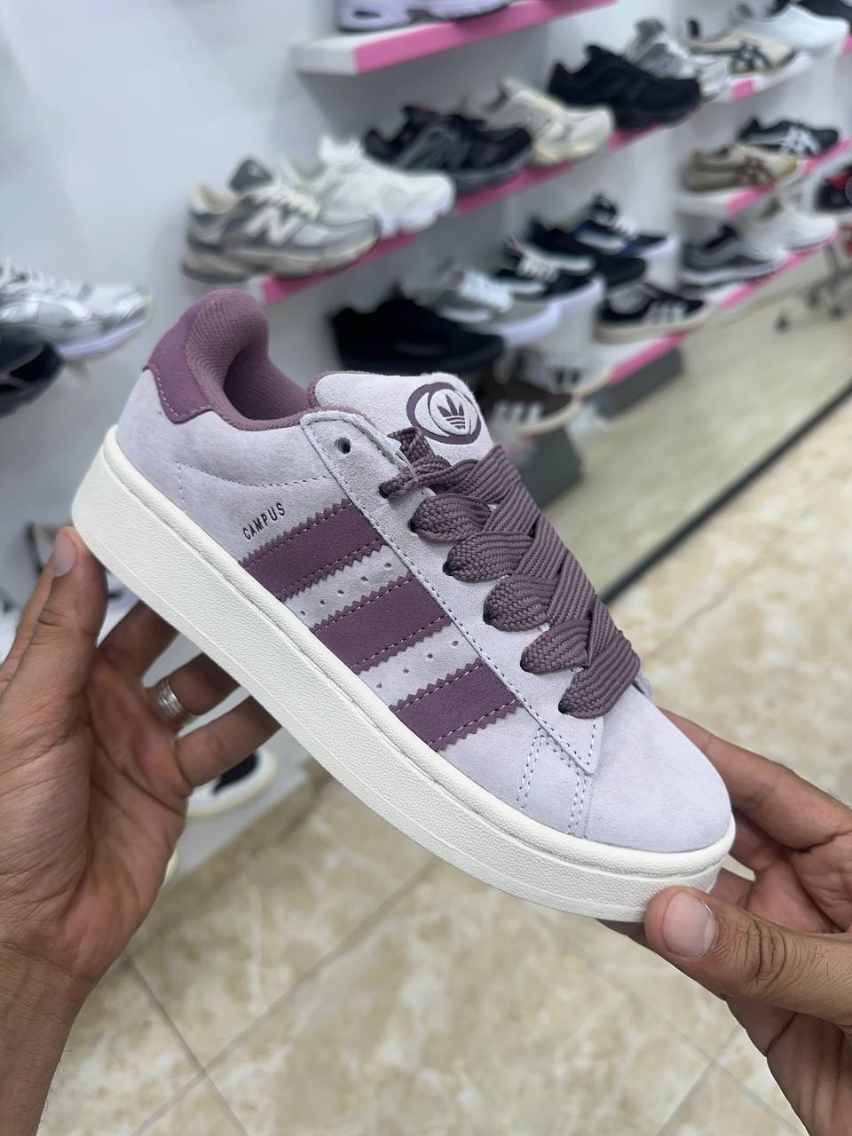 adidas Campus 00s  Wonder Quartz / Cream White / Wonder Mauve pinkish-brown