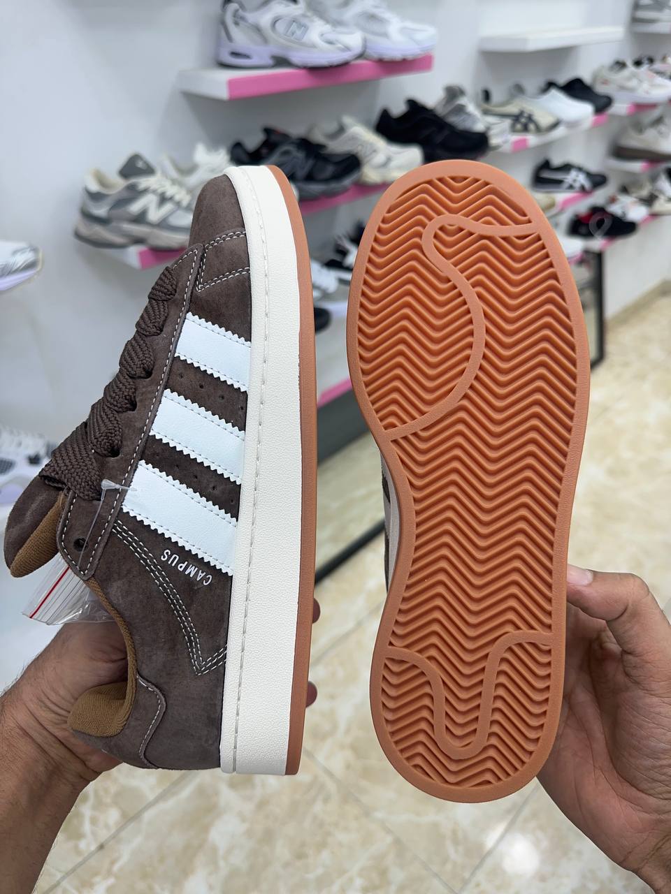 adidas Campus 00s brown white