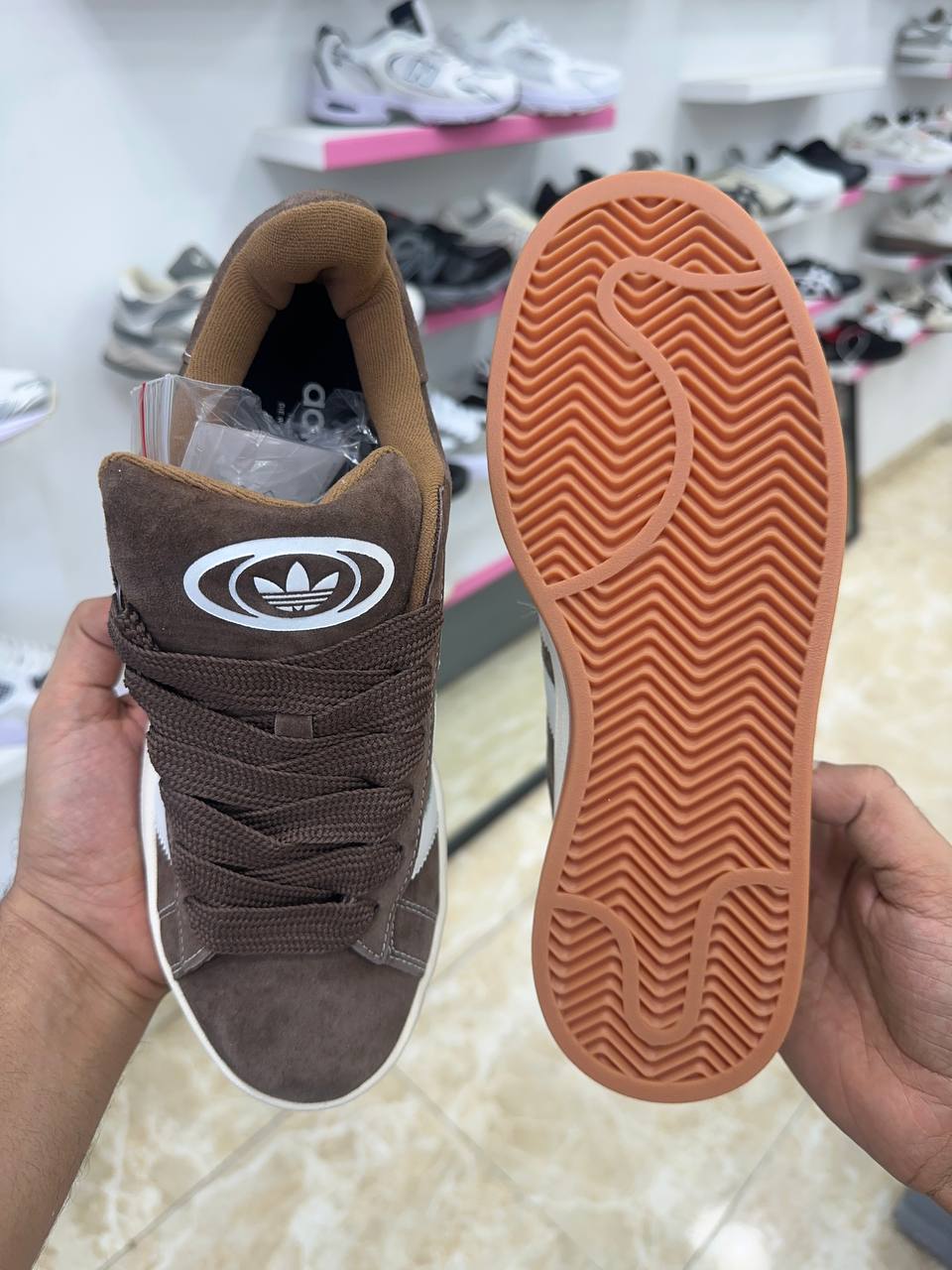 adidas Campus 00s brown white