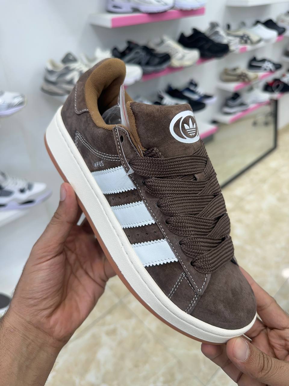 adidas Campus 00s brown white