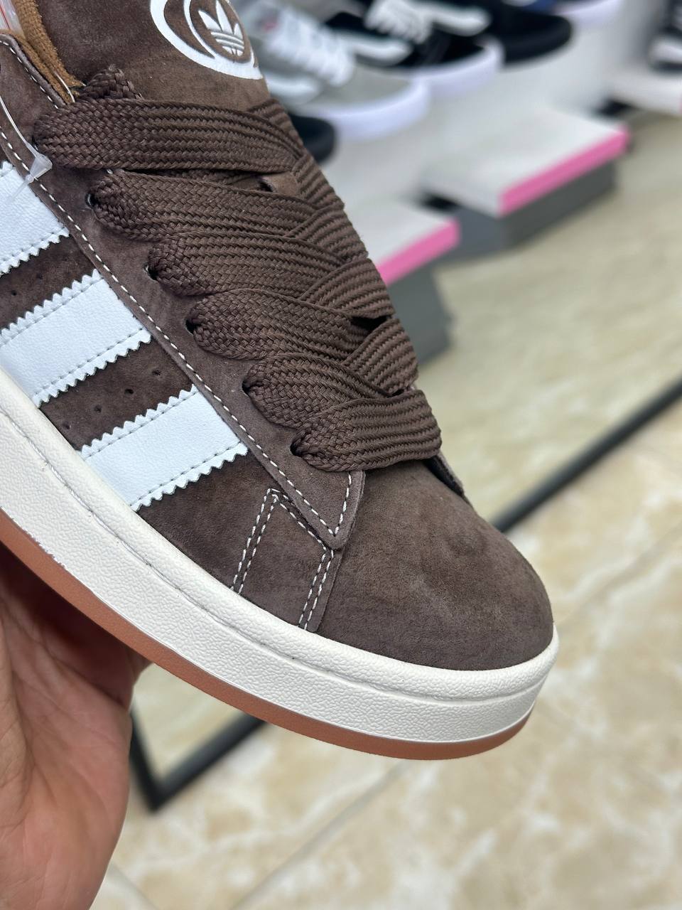 adidas Campus 00s brown white