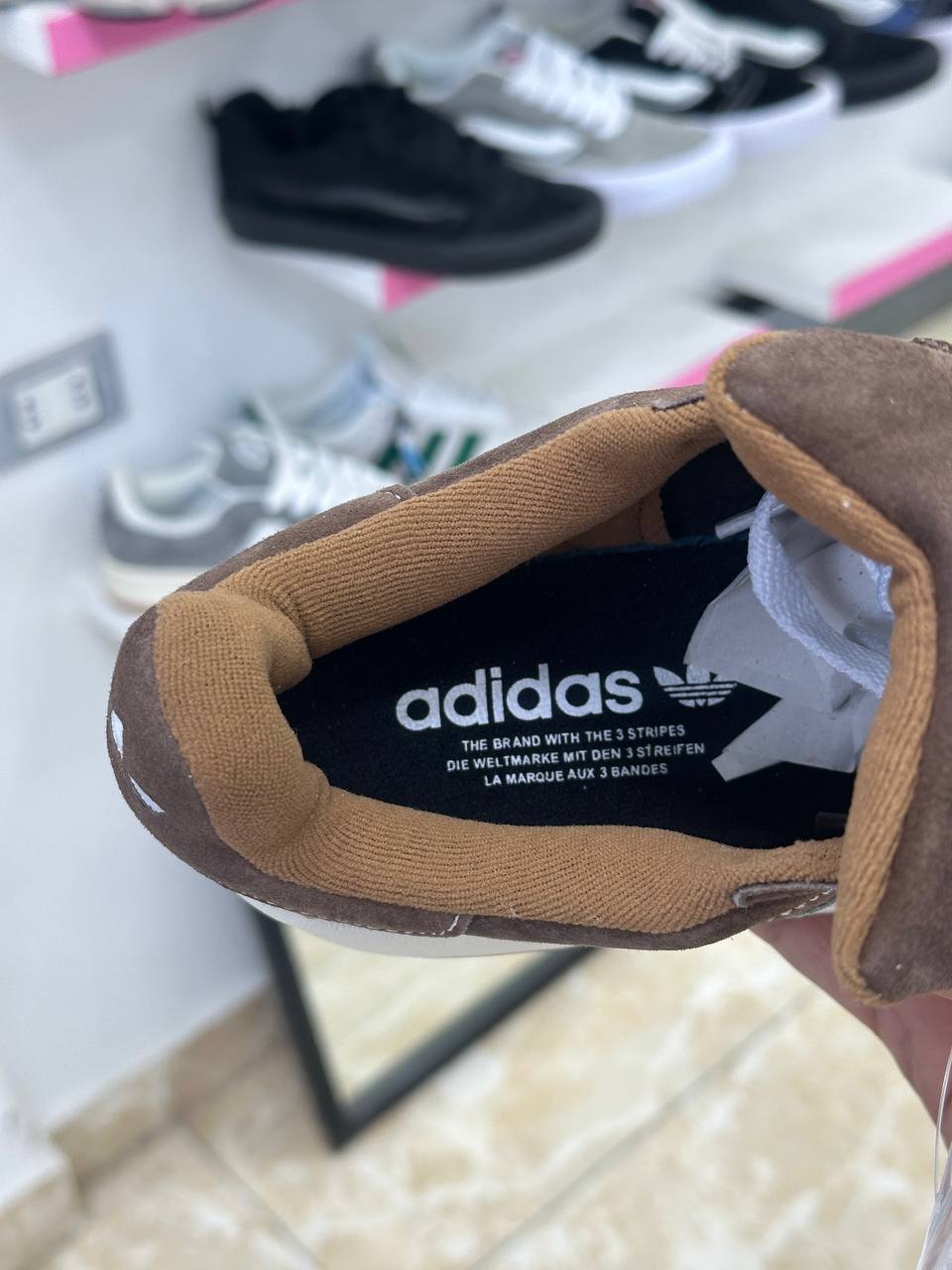 adidas Campus 00s brown white