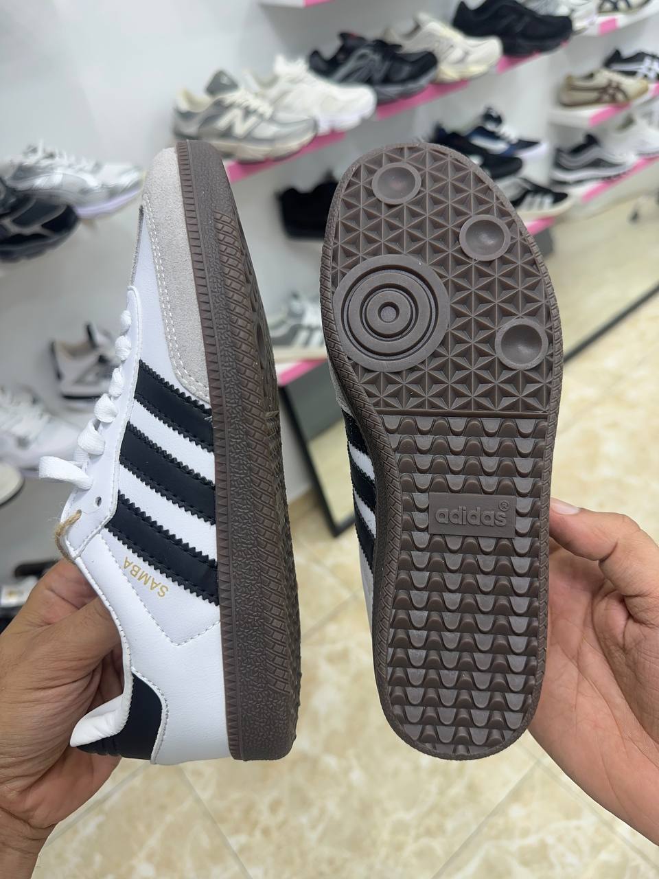Adidas Samba White Black
