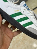Adidas Samba White Green