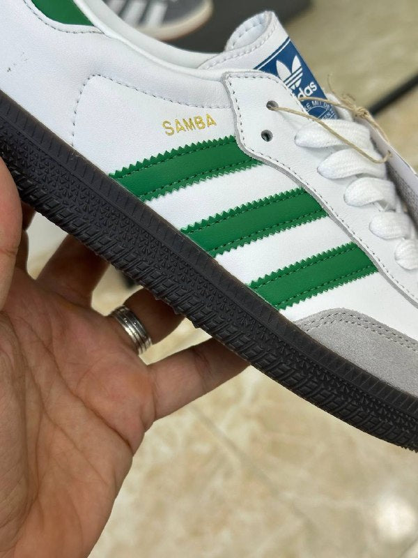 Adidas Samba White Green