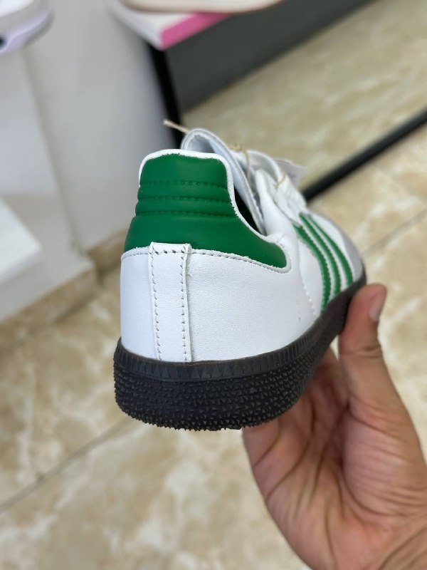 Adidas Samba White Green