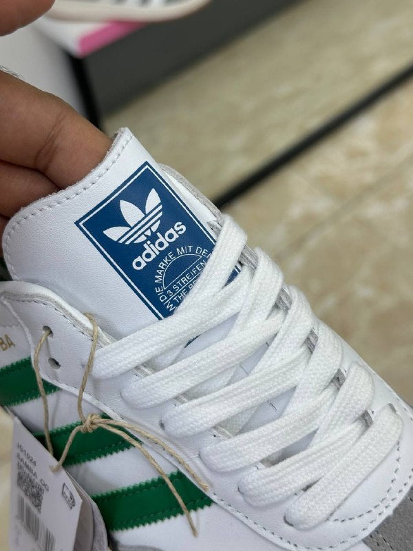 Adidas Samba White Green