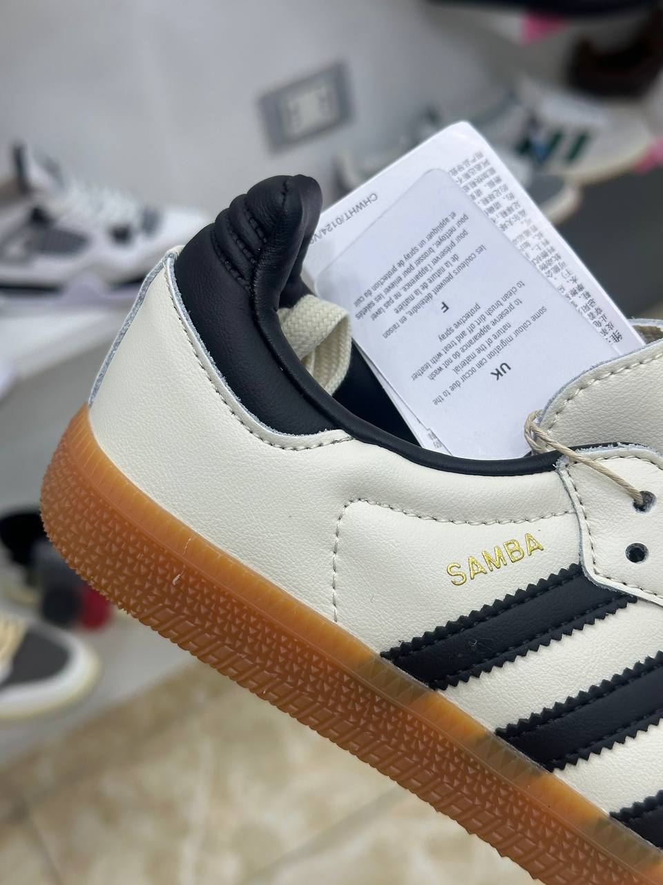 Adidas Samba  cream white sand strata