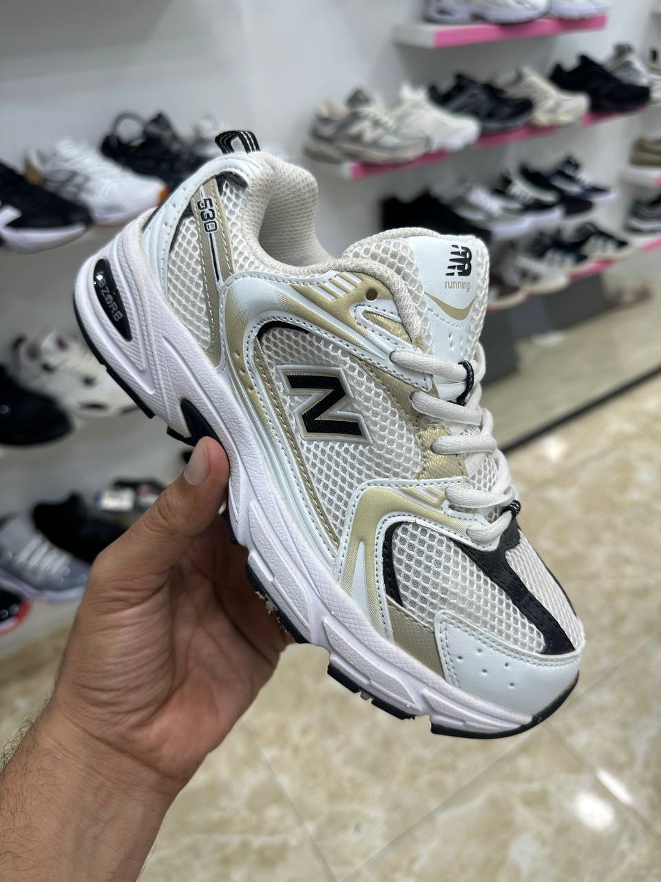 New Balance 530 White Bronze