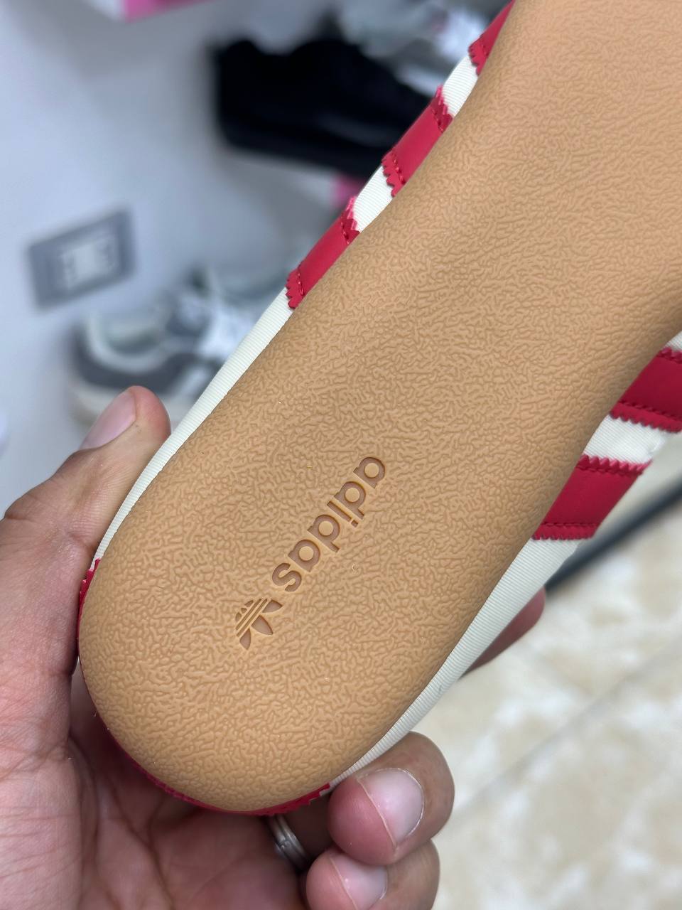 Adidas Tokyo Mary Jane Shoes White Red
