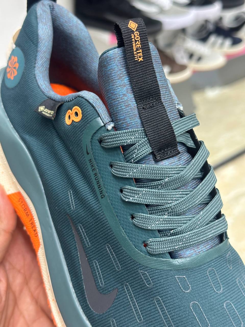 Nike ReactX Infinity Run 4 GORE-TEX Deep Jungle Total Orange