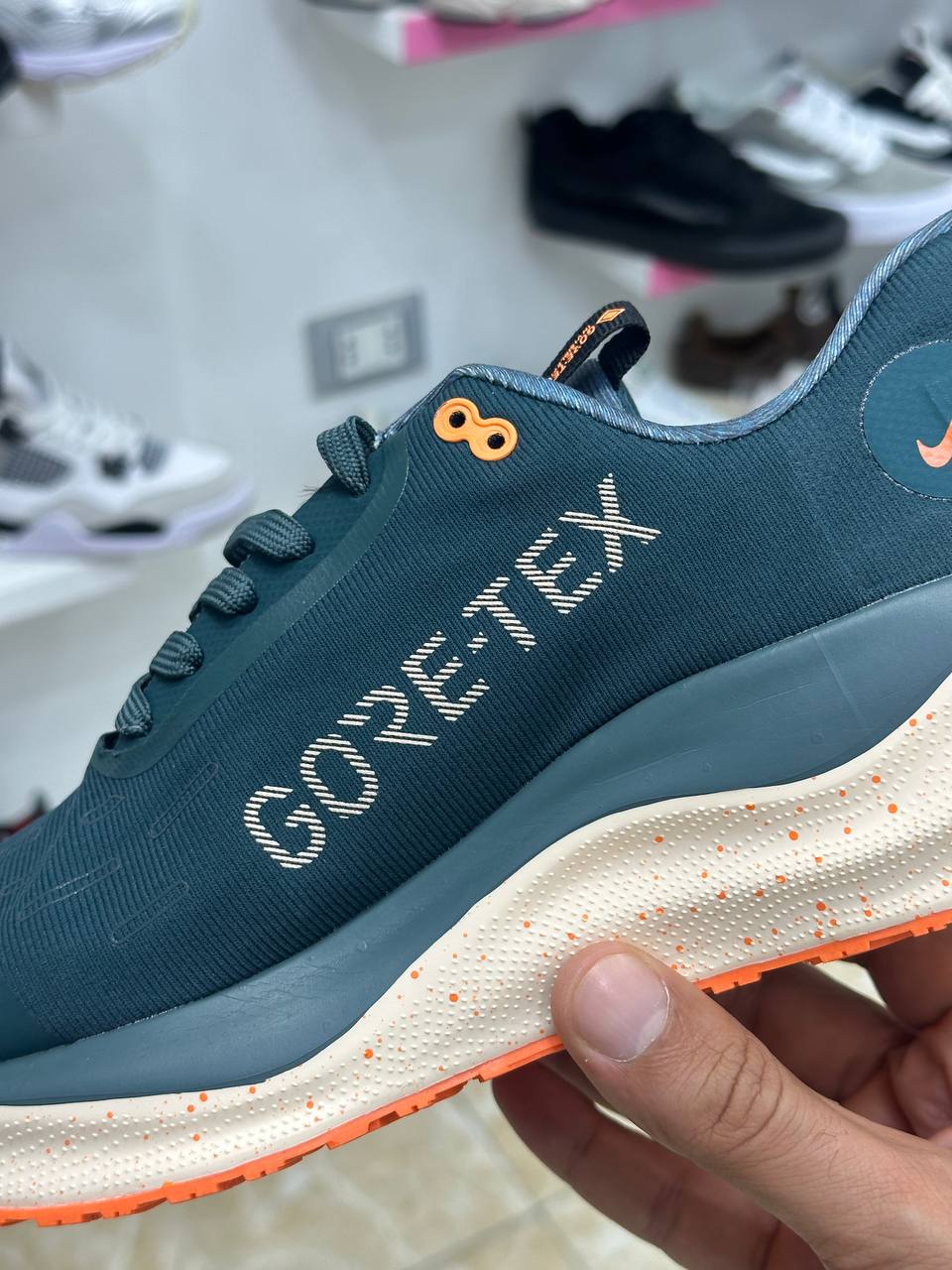 Nike ReactX Infinity Run 4 GORE-TEX Deep Jungle Total Orange