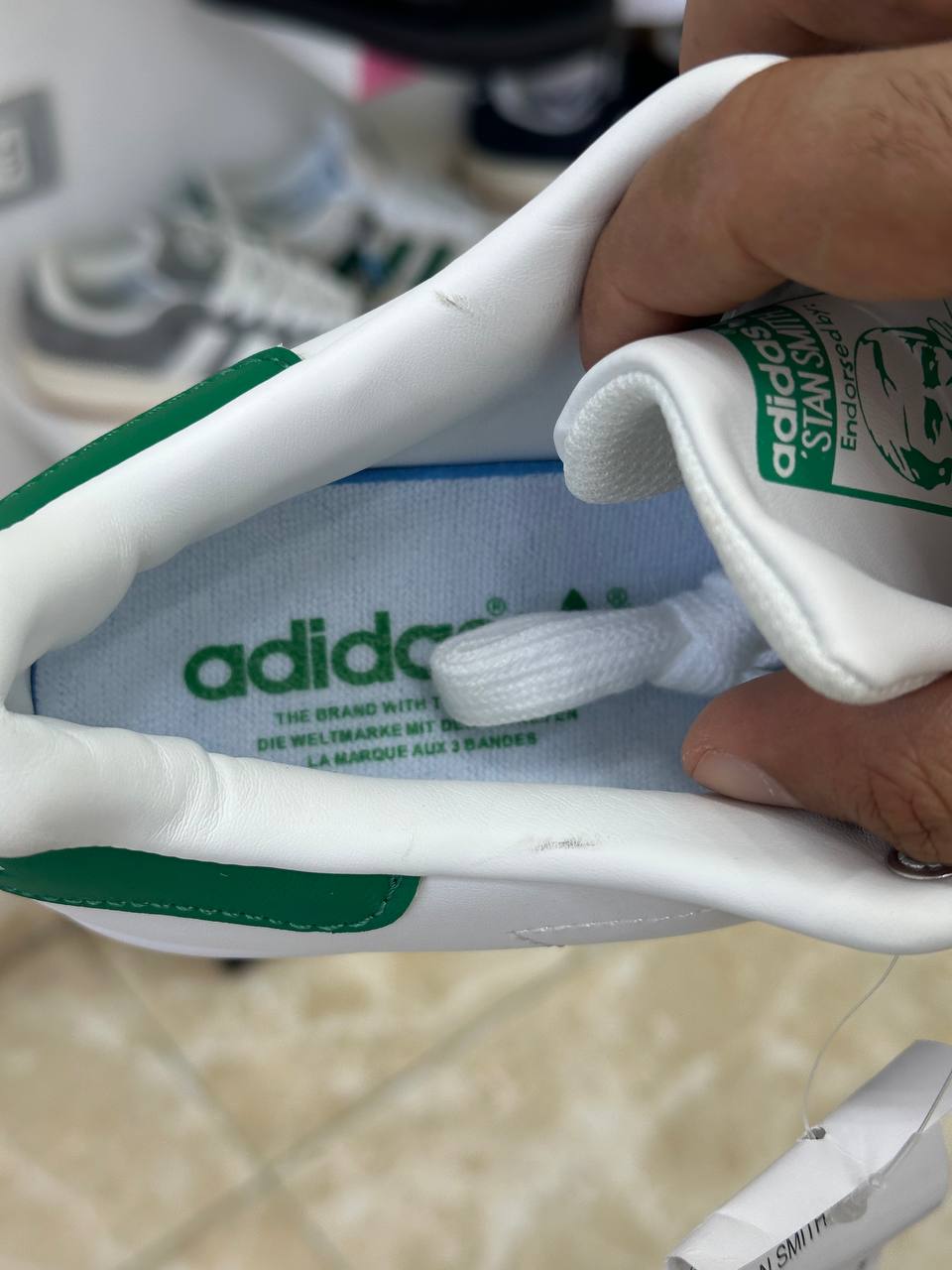 Adidas Stan Smith White Green