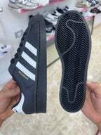 Adidas Superstar Core Black White Gold