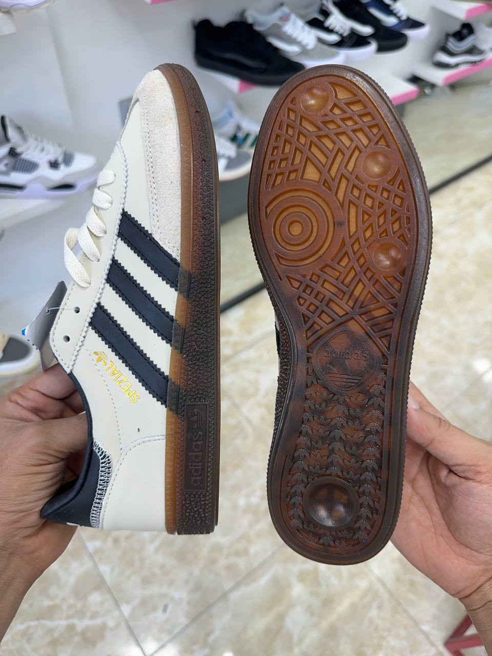 Adidas Handball Spezial Wonder White Black